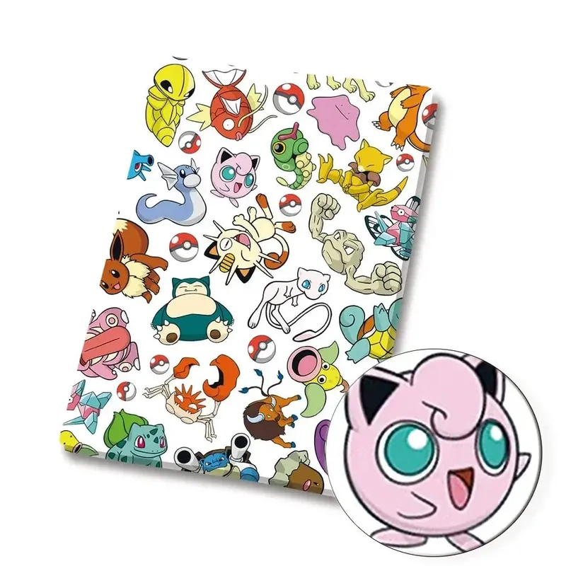 Pokemon Cartoon Fabric140*50cm Ruční šití Patchwork Quiltování Dětské šaty Domácí prostěradlo Potištěná látka Fabric Šití děti — image 11