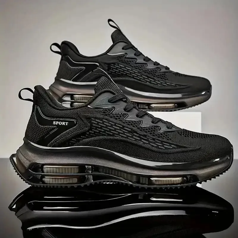 Men Basketball Shoes Platform Sneakers Casual Walking Sports Shoes Leather Trainer Athletic Footwear — image 10