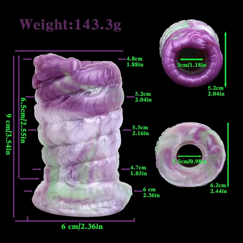 Silikon Anal Dilators Fantasy Small Stroker Penis Massager Sexleksak För Män Kvinnor Anus Rumpa Expand — image 11
