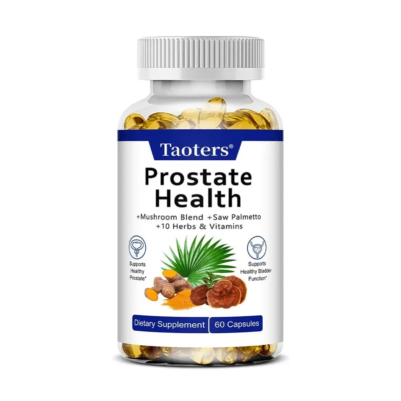Saw Palmetto Capsules dengan Magnesium Citrate dan Zink Membantu Mengekalkan Kesihatan Saluran Kencing Lelaki dan Kesihatan Prostat