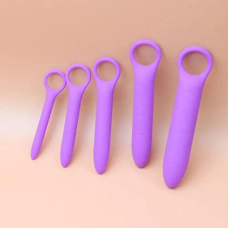 5pcs/set Soft Silicone Anal Plugs na may Scale Beginner Anal Stimulator Trainer Sex Play Toy sa Likod ng Babae Flirt Butt Plug — image 6