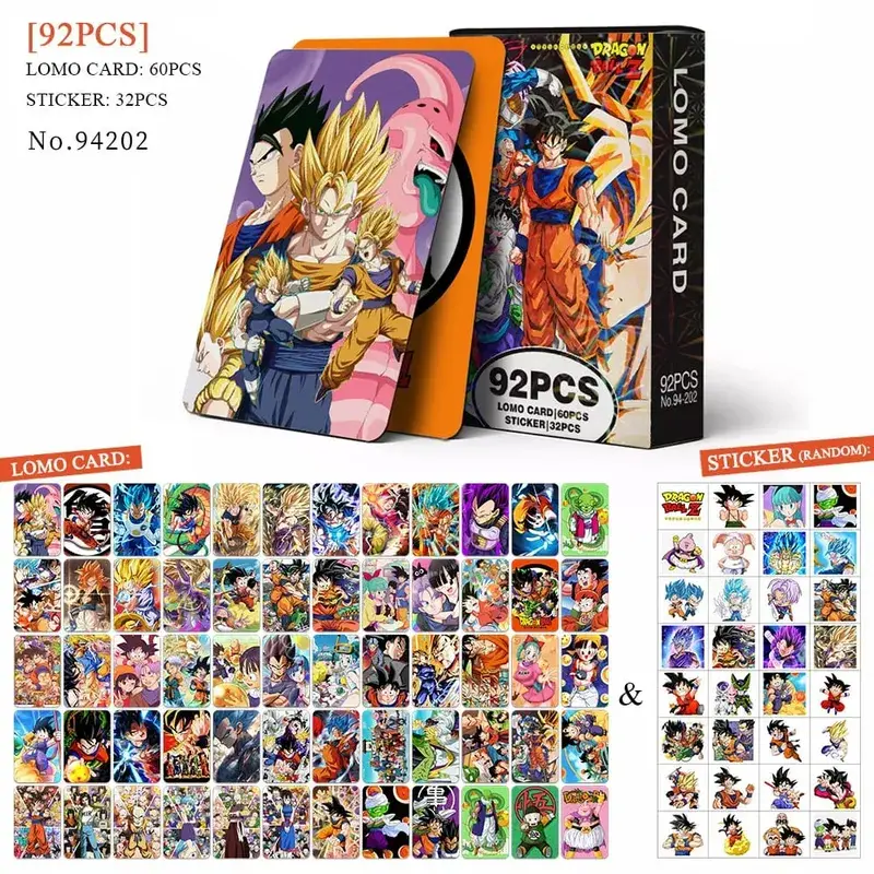 Tarjeta postal de Anime Attack on Titan‌ Lomo, juguete Haikyuu boticario diarios Honkai Star Rail, tarjetas de colección con pegatinas de regalo
