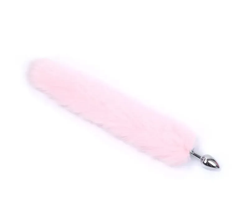 Rabbit Tail Fox Tail Anal Plug Metal Butt Plug Prostate Massager BDSM Cosplay Erotic Sex Toys For Women Couples Adults Sex Game — image 11