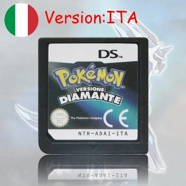 Pokemon Series DS Game Cartridge Diamond Platinum Pearl HeartGold SoulSilver Svart Vit Flerspråkig för NDS/2DS — image 24