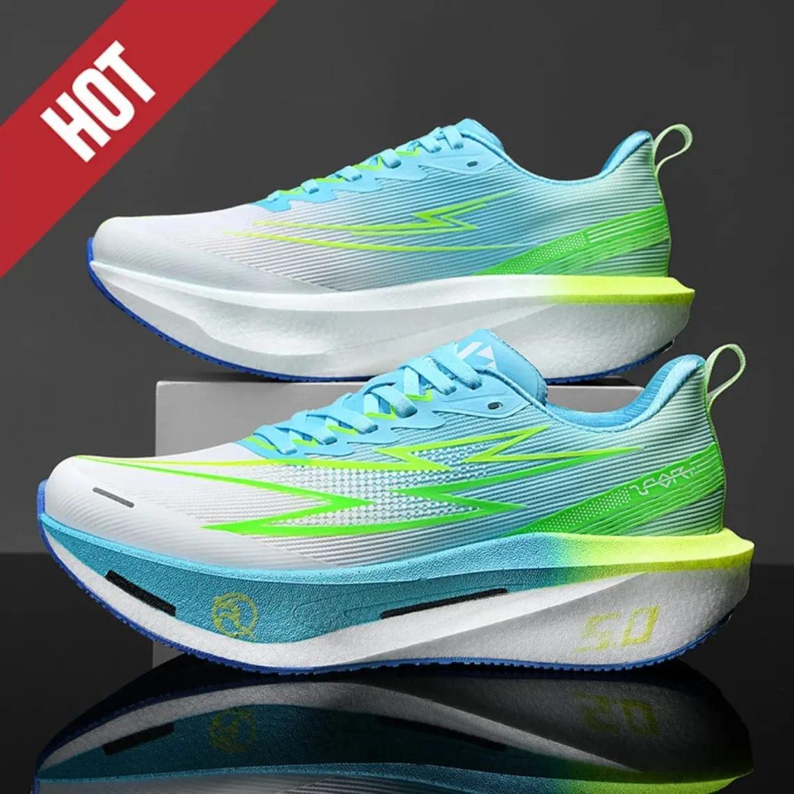 2026 Men Women Marathon Running Shoes Air Cushion Breathable Lightweight Athletic Jogging Gym Racing Sports Sneakers Tennis — image 2