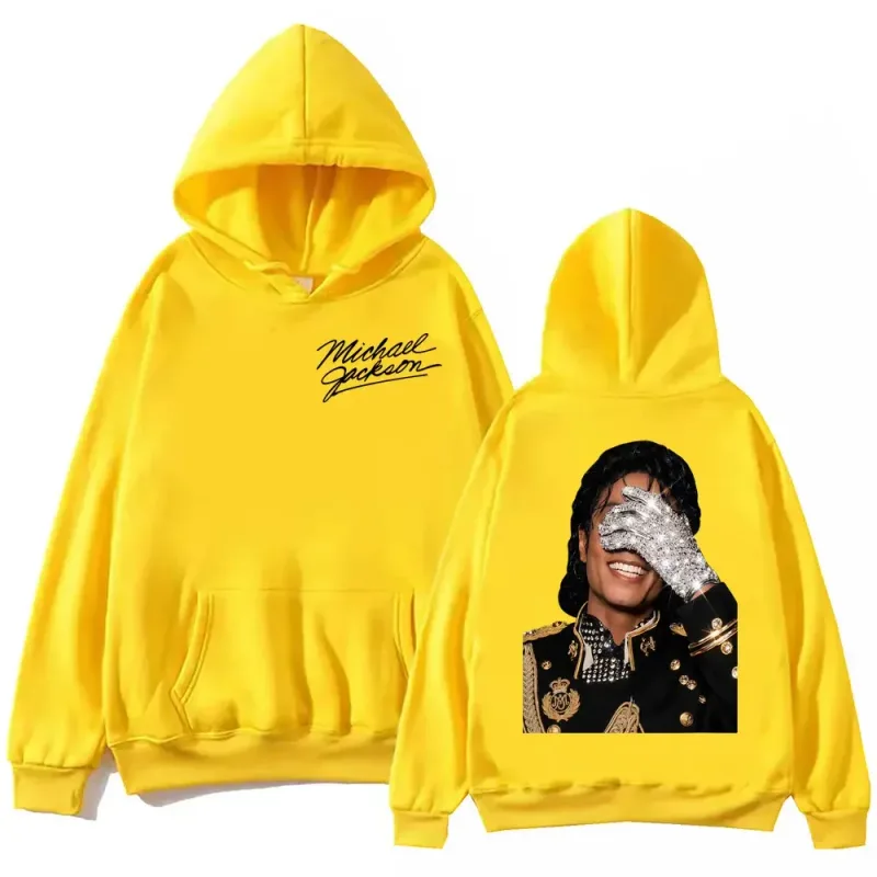 90's Classics Michael Jackson Hoodie Gothic Fashion Vintage Hooded Sweatshirts Men Women Punk Clothing Rock Pullovers Streetwear — image 11