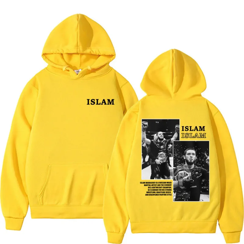 Dagestan Russian Islam Makhachev Cover Hoodie Men's Fashion Violence Aesthetic Sweatshirt Casual High Quality Hoodies Streetwear — image 12
