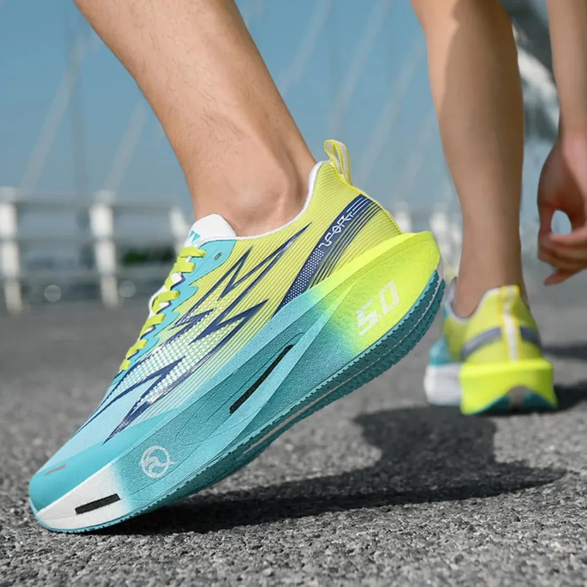 2026 Men Women Marathon Running Shoes Air Cushion Breathable Lightweight Athletic Jogging Gym Racing Sports Sneakers Tennis — image 4