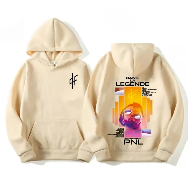 French Rapper Le Monde Chico PNL Album Cover Hoodies Men's Clothing High Quality Fleece Sweatshirts Fashion Hip Hop Retro Hoodie — image 13