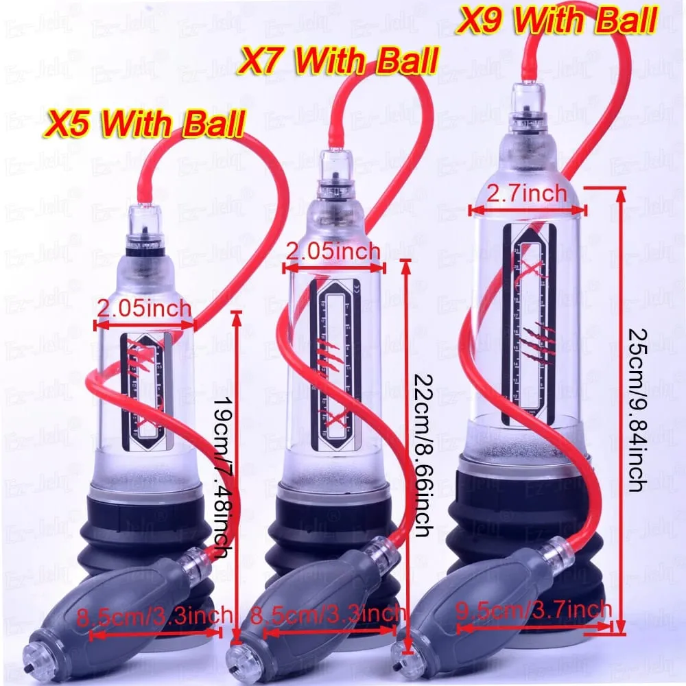 X5 X7 X9 Male Enlargement Penis Extender Stretcher Edge System Sex Toys for Men Penile Pump Enhancer Strap Kit Male Masturbator