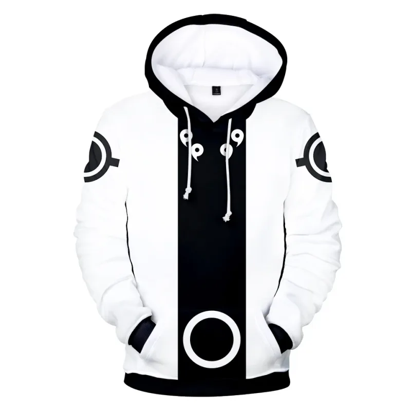 Bandai Naruto 3D Anime Hoodie – Men's Streetwear Cosplay Harajuku & Y2K Style – Trendy & Comfortable — image 12