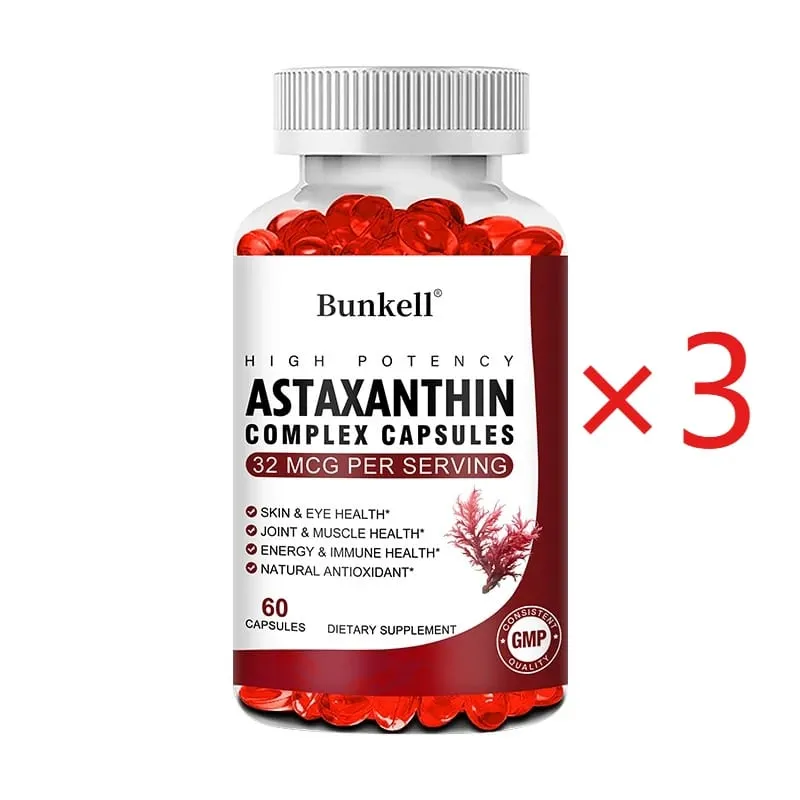 Antarctische krillolie 120 mg astaxanthine 32 mcg capsules (EPA DHA) ondersteunen gewrichts- en huidimmuniteit Cardiovasculaire gezondheid