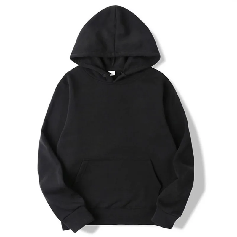 Plain Pullover Fleece Hoodies Unisex Großhandel Kapuzenpullover Männer Günstige Sublimation Schwarz Hoodie für Männer Sudaderas De Hombre — image 9