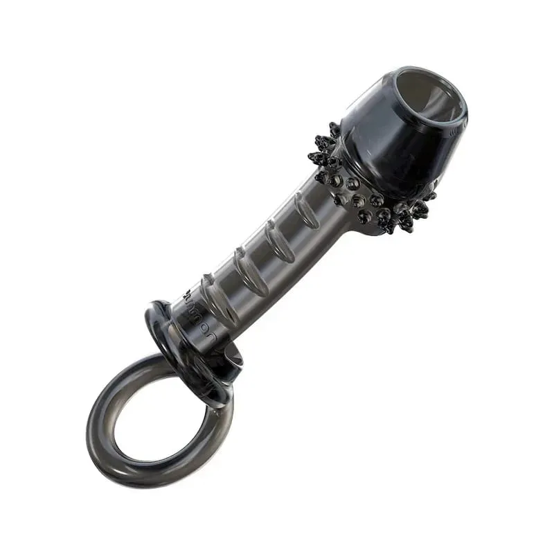 スーパーソフトシリコーンペニスリング遅延射精ボール陰嚢ストレッチャトリプルコックリング Cockring 緊縛大人のおもちゃ男性 — image 17