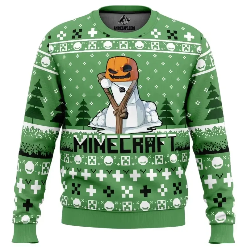 Natal papai noel dos desenhos animados anime graffiti retro inverno feio camisola 3dprint harajuku pulôver casual engraçado mang — image 13