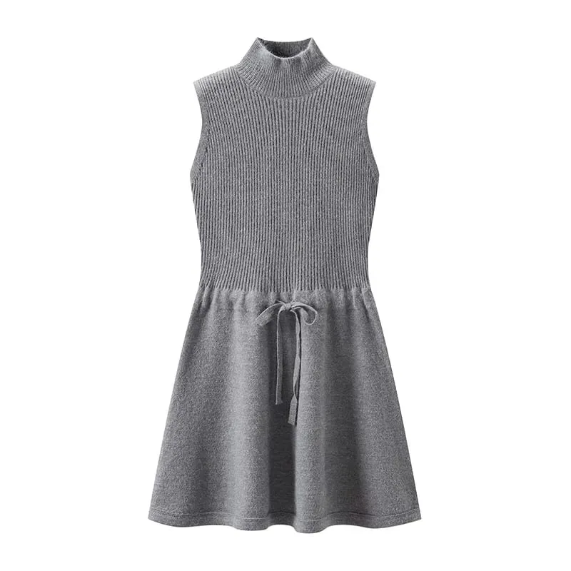 Autumn Women's New Dress 2026 Fashion Slim Knit Mini Short Dress Autumn Chic Comfortable Warm Street Dresses