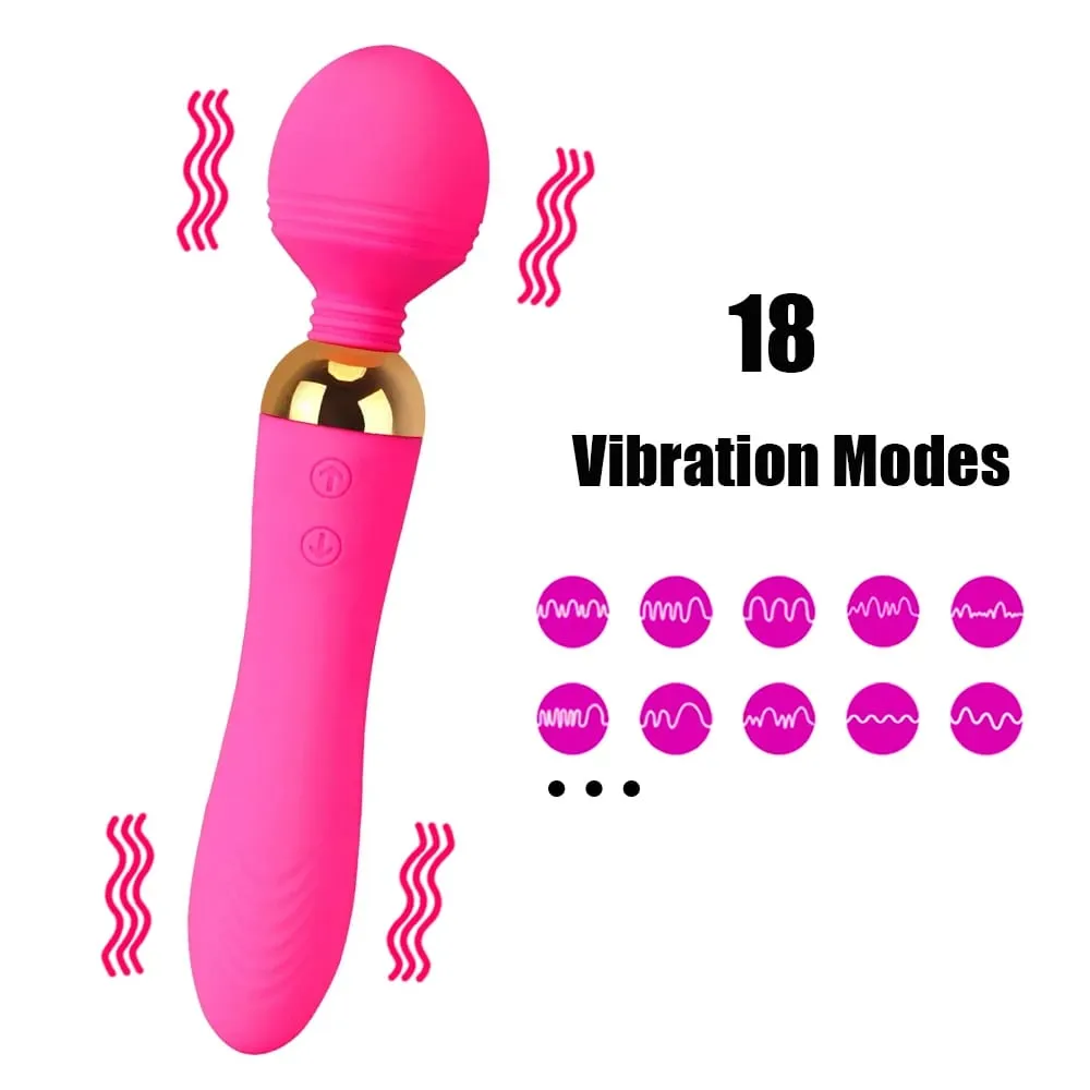 Magic Wand 2 Motor Vibrators For Women Nipple Vaginal Clit Stimulator Anal Plug Big Dildo Female Masturbator Sex Toys Men Erotic — image 2