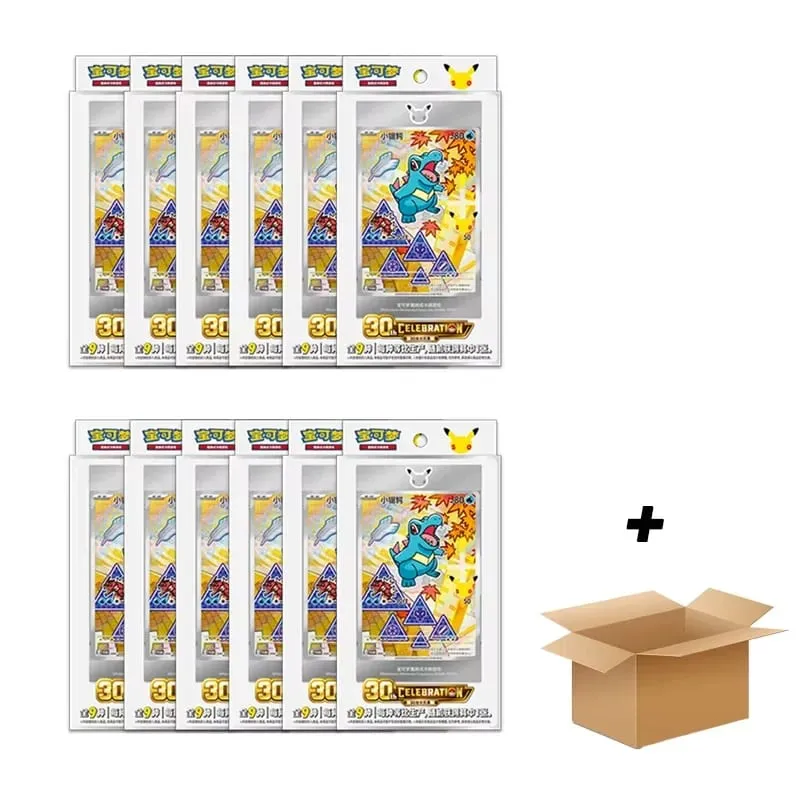 Original Pokemon 30th Anniversary Vol.1 Vol.2 Vol.3 Original Partner Special Illustration Set Gift Box PTCG Collectible Cards — image 15