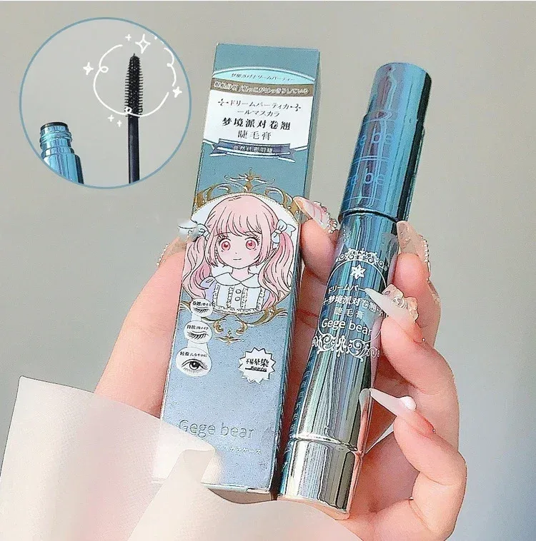 Maskara Bulu Mata Serat Sutra Kosmetik Rias Bulu Mata Hitam Maskara Keriting Pemanjang Bulu Mata Ekstensi Tahan Lama Tahan Air
