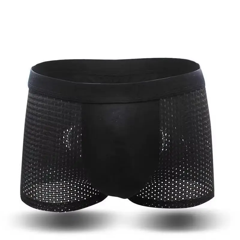 Quần Lót Nam Nylon Quần Lót Quần Short Nam Mùa Hè Quần Lót Nam Thời Trang Quần Lót Mềm Mại Nam Cá Tính Nhiều Màu Quần Lót Boxer — image 2