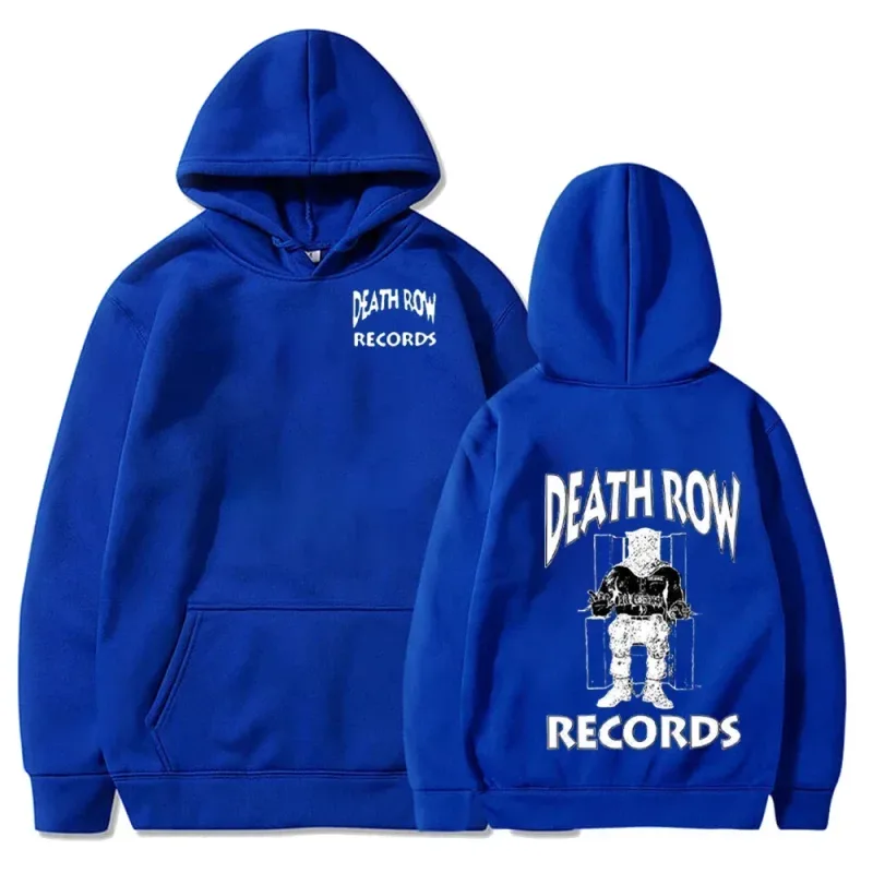 Death Row Records Hoodies Spring Autumn Fleece Hoodie Pullover Fashion Men Women Loose Hooded Sweatshirts Hip Hop Streetwear Top — image 17