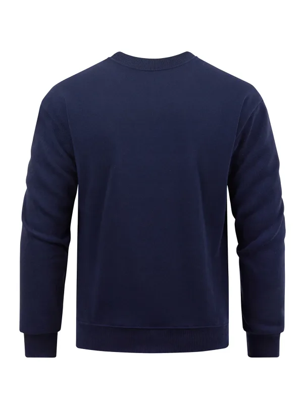 Sudadera con estampado creativo de letras de papá y niña, sudaderas cálidas de otoño para hombre, sudaderas con capucha de lana de gran tamaño, ropa de calle informal suave para hombre — image 2