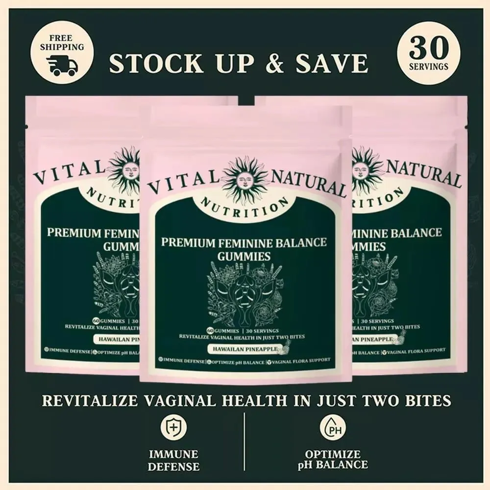 Vital Source Feminine Balance 구미 60개 잘 팔리고 있습니다 여성이 선호하는 선물 - 하와이 파인애플 — image 2