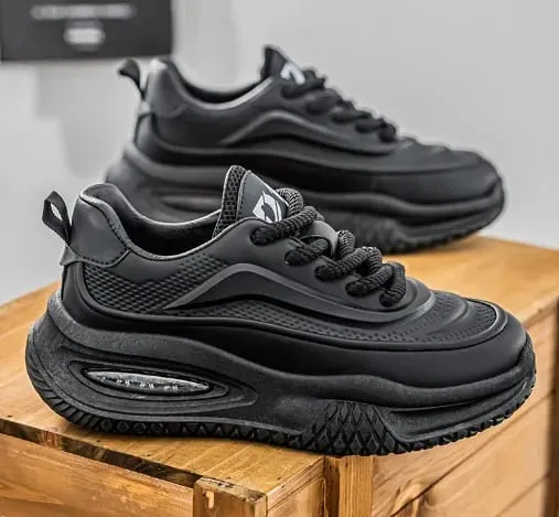 봄 여름 남성 운동화 플랫폼 캐주얼 신발 레트로 Chunky 아빠 신발 streetwear 레이스 업 워킹 남성 운동화 — image 6