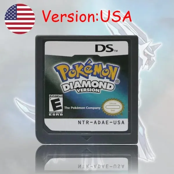 NDS Game Cartridge Pokemon Series Platinum Pearl Diamond HeartGold SoulSilver USA/EUR/FRA/ITA/NOE/AUS/ESP version för NDS — image 5