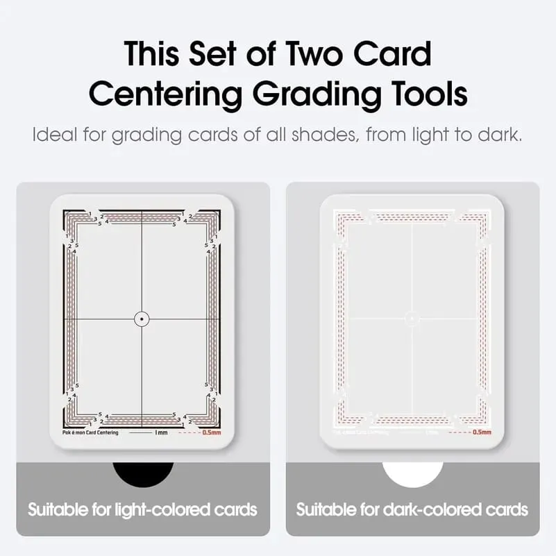 Card Centering Grading Tool para sa Pokémon TCG Trading Card Grading para sa Collectible Card — image 5