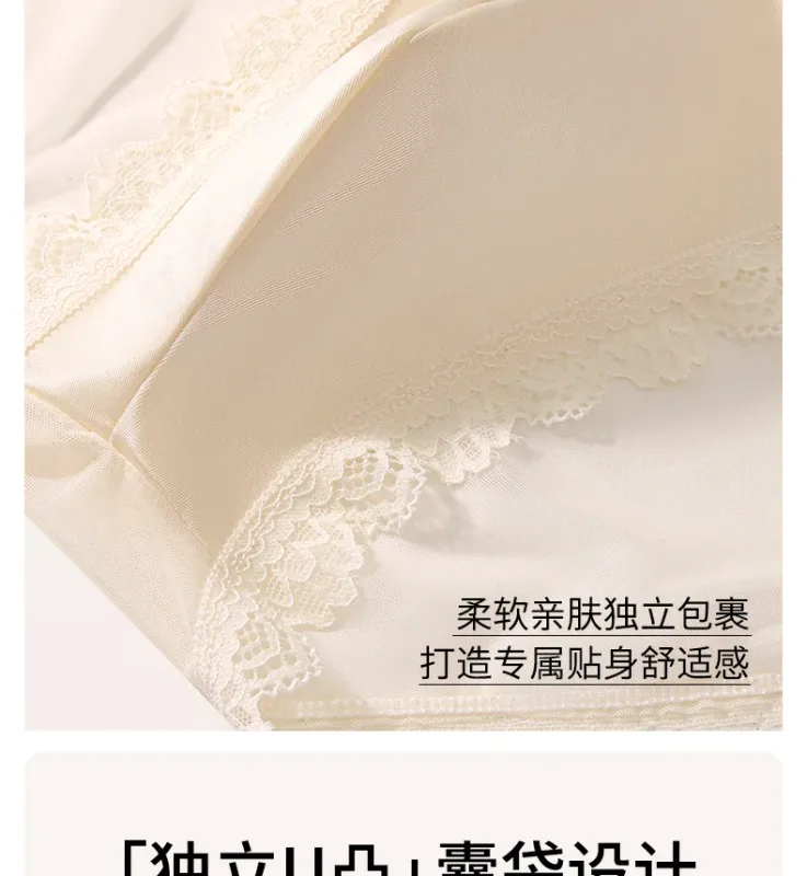 Women Panties for Men Bow High Cut Briefs Lace Mesh Sheer Underwear U Convex Pouch Breathable Underpant French Style Nightwear — image 27