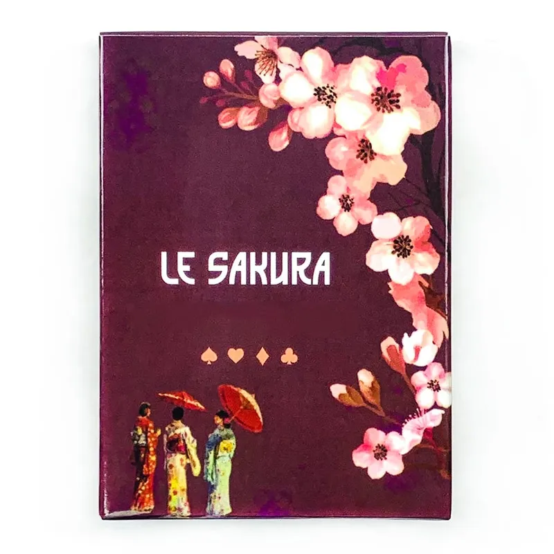 Permainan Kad Le Sakura Baharu 36 Kad Bunga Sakura Bergaya & Padat Termasuk Buku Panduan Ideal Untuk Amalan Rohani Perjalanan