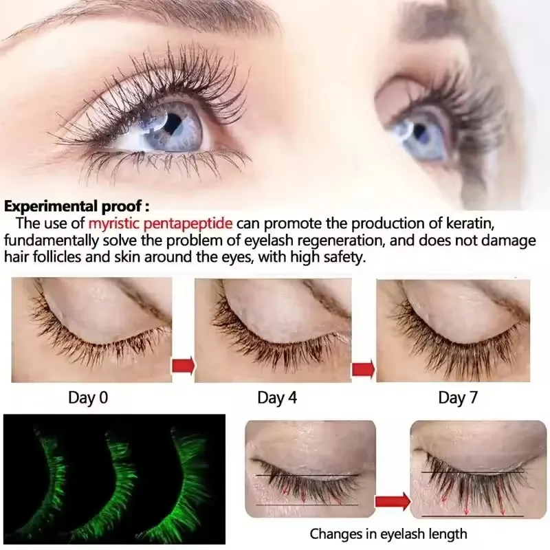 Serum Pertumbuhan Bulu Mata Cepat 7 Hari Penambah Kening Bulu Mata Asli Lebih Lama Penuh Lebih Lebat Bulu Mata Produk Rawatan Makeup Penjagaan Mata