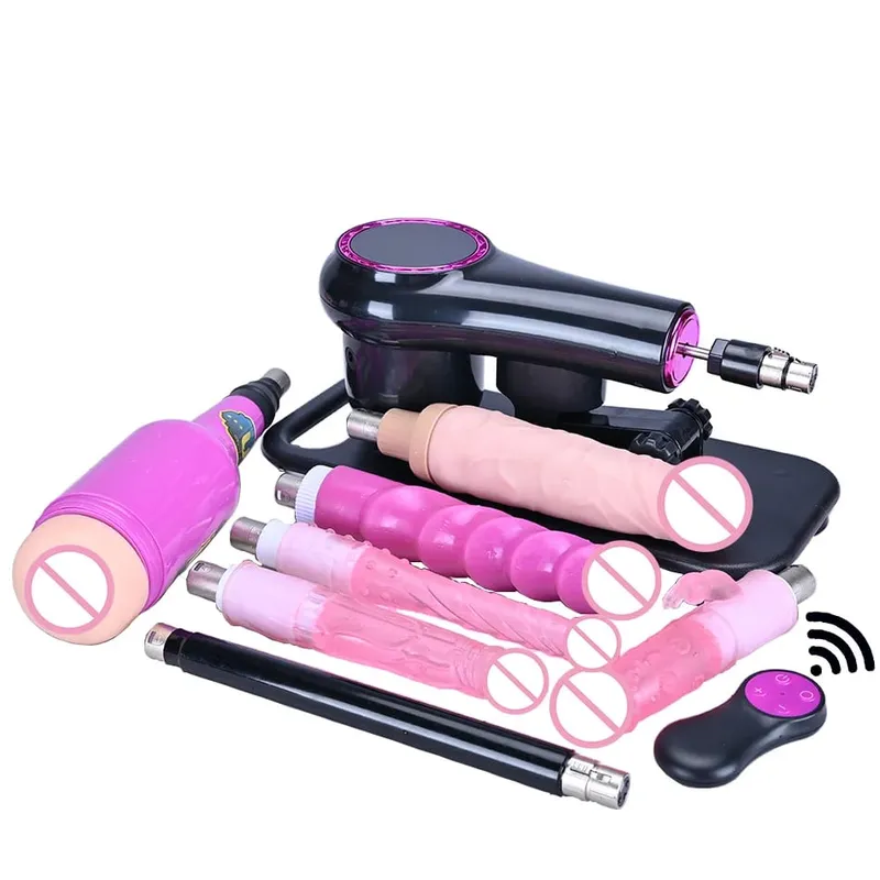 NEW Automatic Wireless Sex Machine for Woman Adjustable Masturbating Pumping SexToys for Men Couples Sex products
