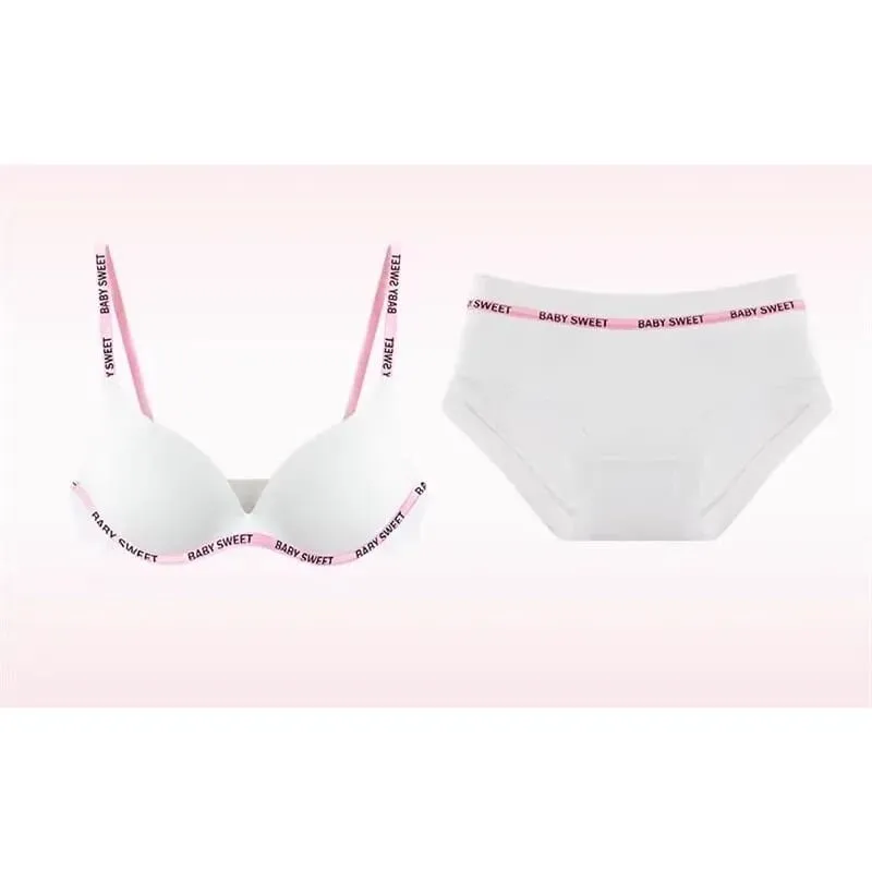 Nouvelle tendance Dopamine couleur sans couture ensemble de soutien-gorge Push Up petit soutiens-gorge sans fil confort beauté dos quotidien décontracté grande taille 32-38 — image 4