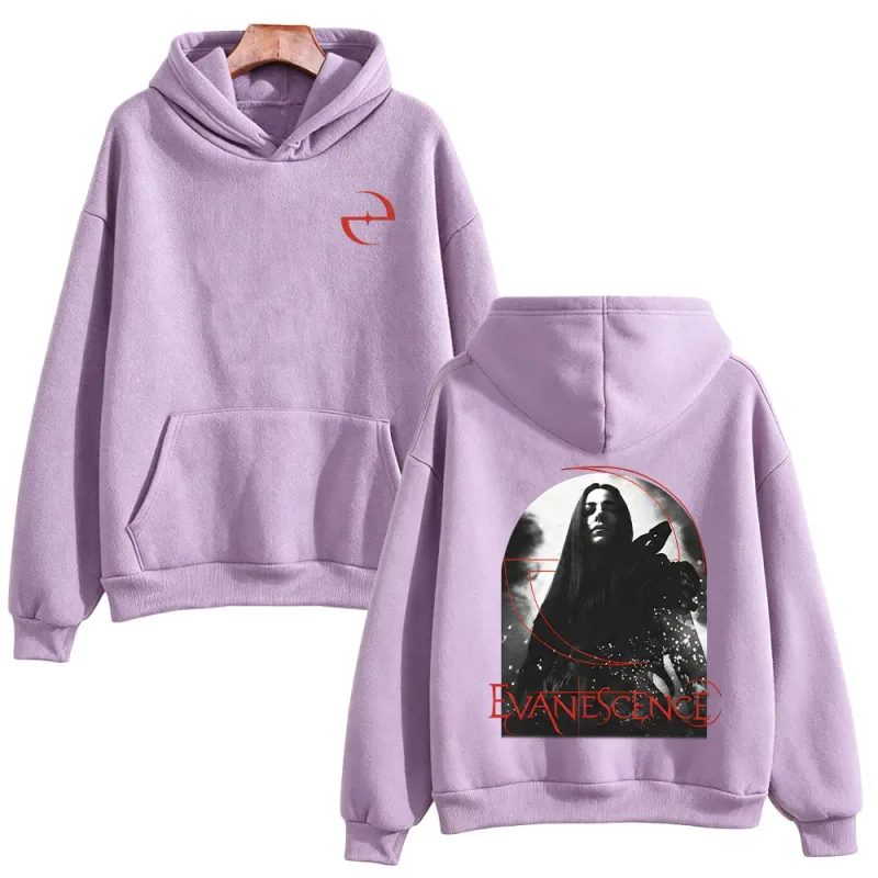 Sanctuary Logo Hoodie Evanescence Rock Band Pullovers Fashion Unisex High Street Sweatshirts Casual Long Sleeve Loose Streetwear — image 18