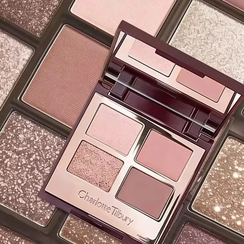 Роскошная палитра Charlotte Tilbury Pillow Talk Lidschatten Palette Nude Pink 4 в 1 Langanhaltend Matt Schimmernd Augen Makeup — image 2