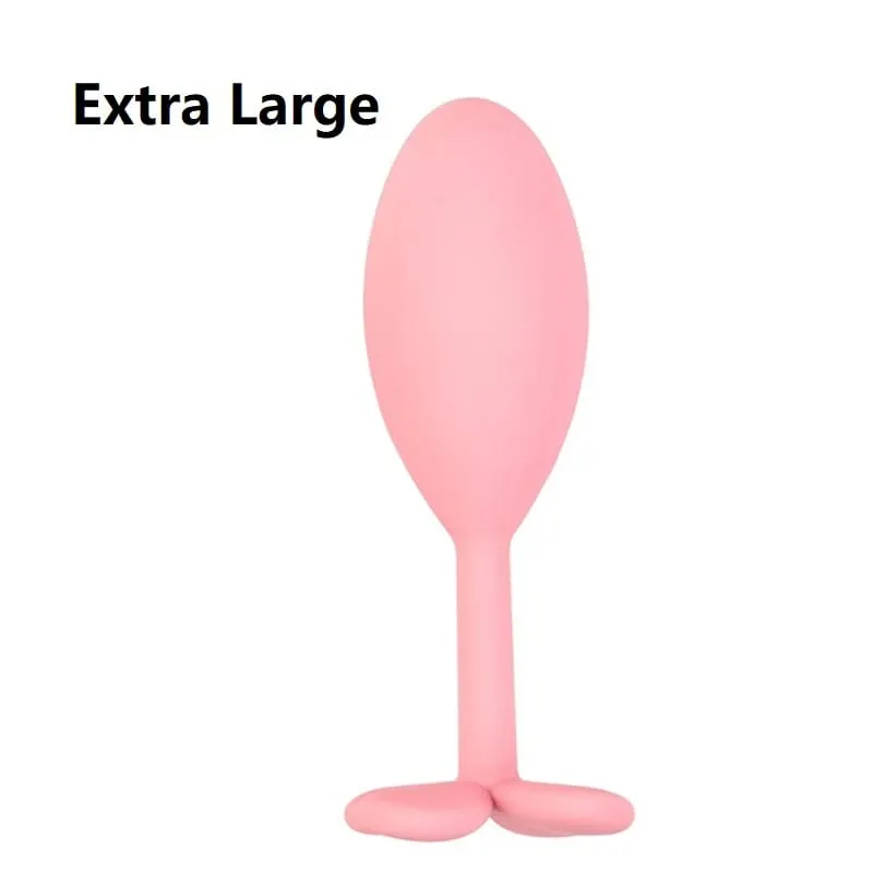 Silicone Anal Beads Butt Plug Set Mini Small Medium Large Anal Plug Four Leaf Clover Anal Trainer Sex Toy Men Women Gay — image 14