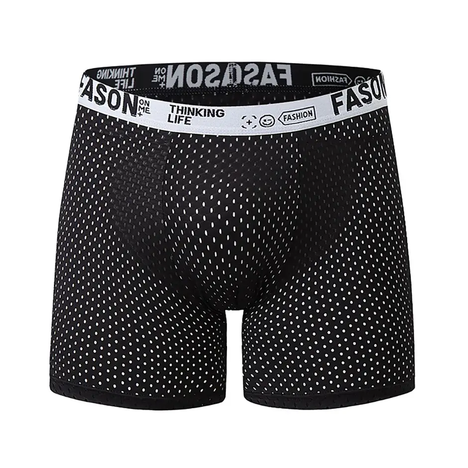 5-częściowy zestaw męskich spodni z płaską nogawką dla młodzieży Oddychające, szybkoschnące, modne, sportowe, wygodne i z czterema narożnikami