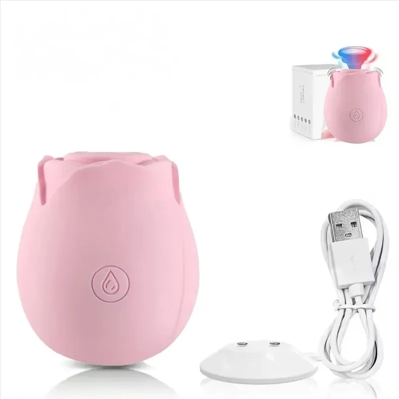 Rose Tongue Licking Vibrator for Women Oral G Spot Clit Stimulator Female Powerful Vagin Massager Masturbation Sex Toy for Adult
