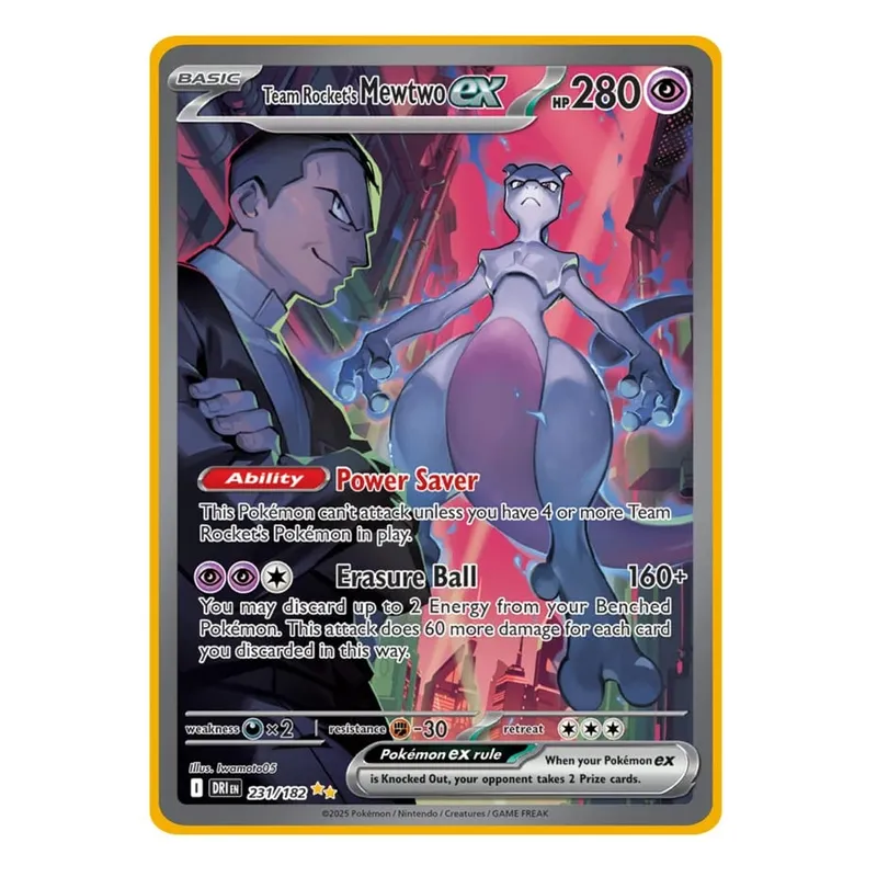 Fajna nowa metalowa karta Pokemon 10000 punktów Arceus Charizard Super karta angielski Mewtwo Lucario Greninja Lillie karty Anime — image 24