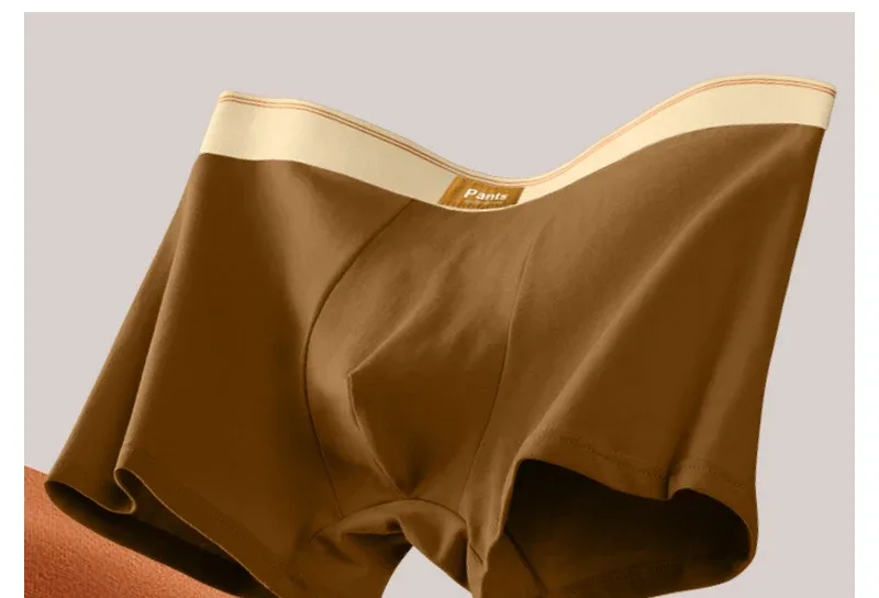 Cueca masculina de algodão boxershorts hombre calcinha homem respirável sexy esportes conforto boxers masculinos tamanho grande L-7XL — image 7