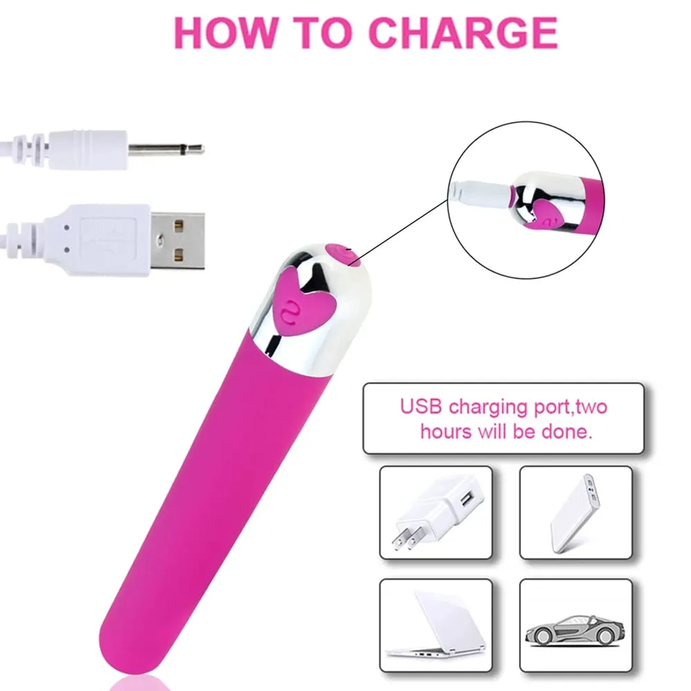 10 Tốc Độ Mini Viên Đạn Máy Rung Nữ Sạc Không Dây Rung Hậu Môn Viên Đạn Âm Vật Máy Kích Thích Dương Vật Giả Cho Đồ Chơi Tình Dục Người Lớn