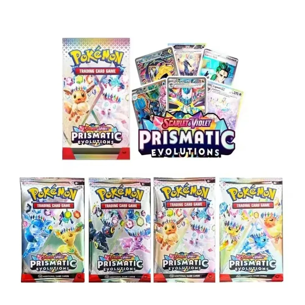 zábava 40 kusů Pokemon Card Pack 4 sady Sun Moon Violet 151 Angličtina Sběratelské karty Sběratelské hračky Halloween Dárek Fantasy Sci-Fi — image 3