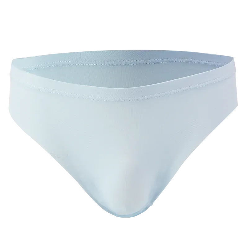 4pcs Men's Ice Silk Briefs Summer Transparent Seamless Sexy Quick-drying Trendy Breathable Underwear Ultra-thin Panties — image 12