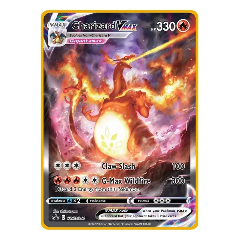 Fajna nowa metalowa karta Pokemon 10000 punktów Arceus Charizard Super karta angielski Mewtwo Lucario Greninja Lillie karty Anime — image 21