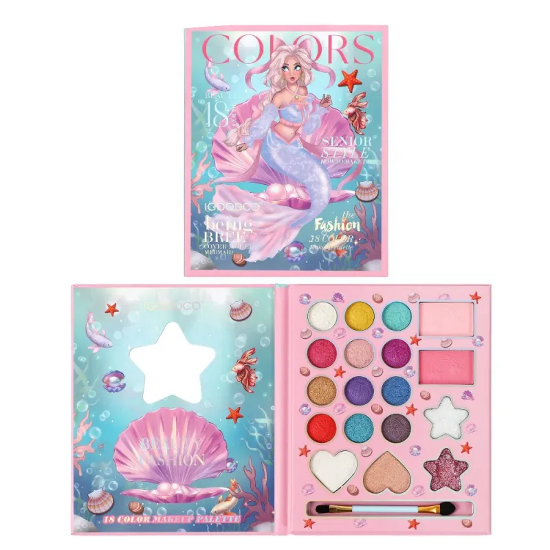 Eye Shadow Palette 41 Colors Fashionable Pearlescent Matte Highlights Eye & Face Makeup Palette Eyeshadow Palette EyeMakeup