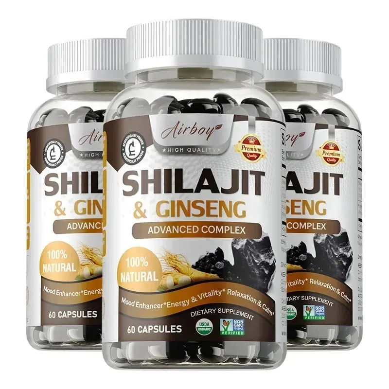 Shilajit und Ginseng – Energie- und Vitalitätsunterstützung, Verbesserung der geistigen Klarheit, Immununterstützung, Steigerung des Ausdauermuskelwachstums — image 11