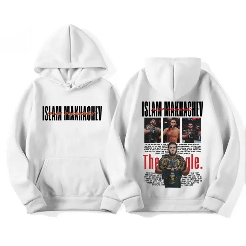 Limited Islam Makhachev Classic Graphic Sweatshirts Men Women Fashion Gothic Oversized Hoodies Casual High Quality Fleece Hoodie — image 9