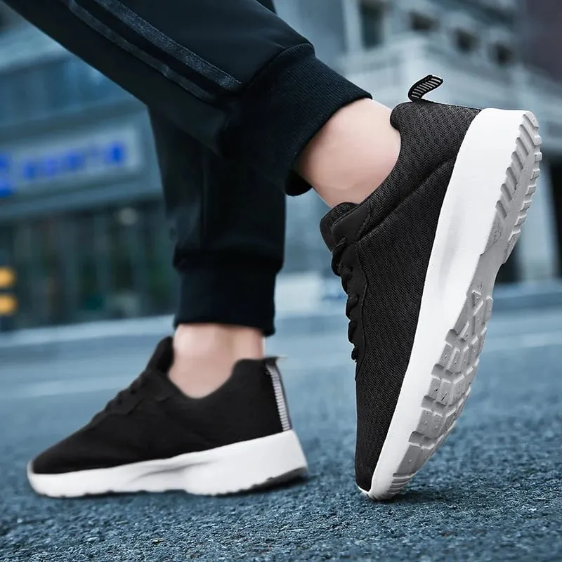 Men Sneakers New Men Casual Shoes Soft Loafers Men Shoes Lightweight Comfortable Breathable Walking Tenis Feminino Zapatos — image 3